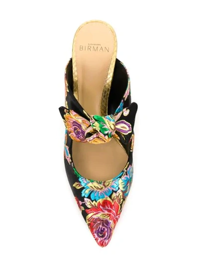 ALEXANDRE BIRMAN ALEXANDRE BIRMAN B3505100330003 C291 MULTI FLORAL/GOLDEN LEATHER/FUR/EXOTIC SKINS->