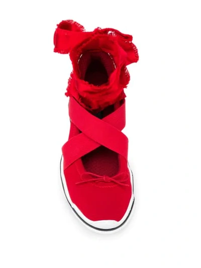 Shop Red Valentino Glam Run Ballerina Shoes