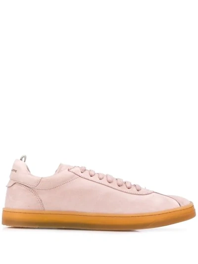 Shop Officine Creative Low-top Sneakers In Pink