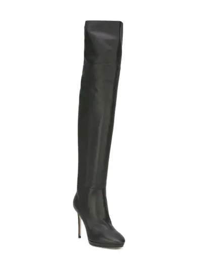 'Hayley 100' thigh boots