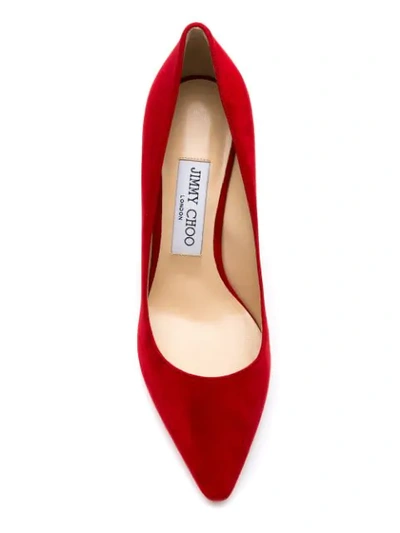 Shop Jimmy Choo Romy 85 Pumps In Red