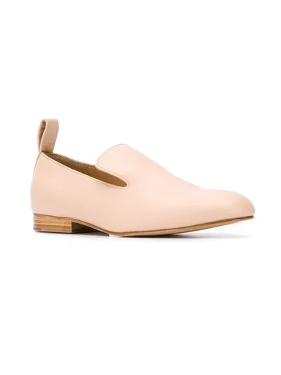 Shop Jil Sander Slip-on Loafers In Pink