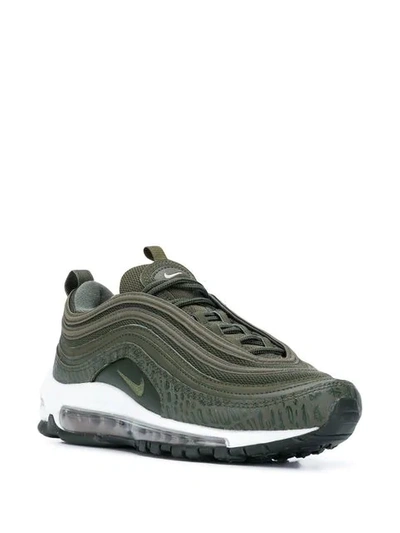 Shop Nike Air Max 97 Lx Overbranded Sneakers - Green