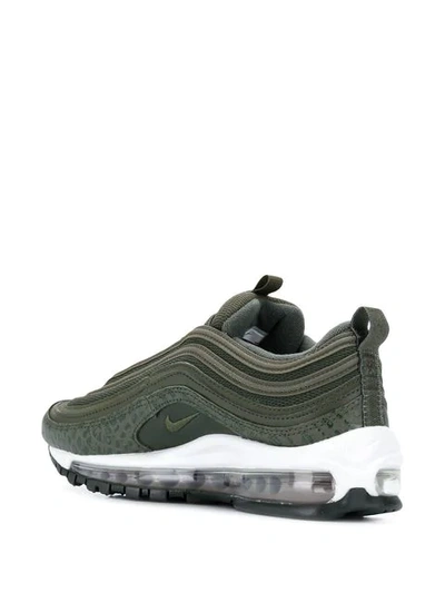 Shop Nike Air Max 97 Lx Overbranded Sneakers - Green