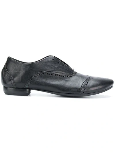 Shop Marsèll Laceless Brogues In Black