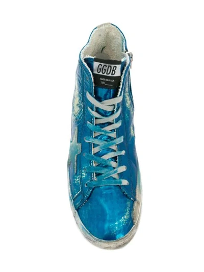 Shop Golden Goose Deluxe Brand Francy Sneakers - Blue