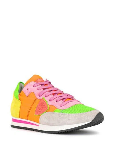 Shop Philippe Model Tropez Sneakers In Multicolour