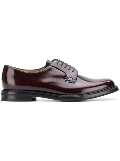 Shop Church's Shannon Derby Shoes In Red