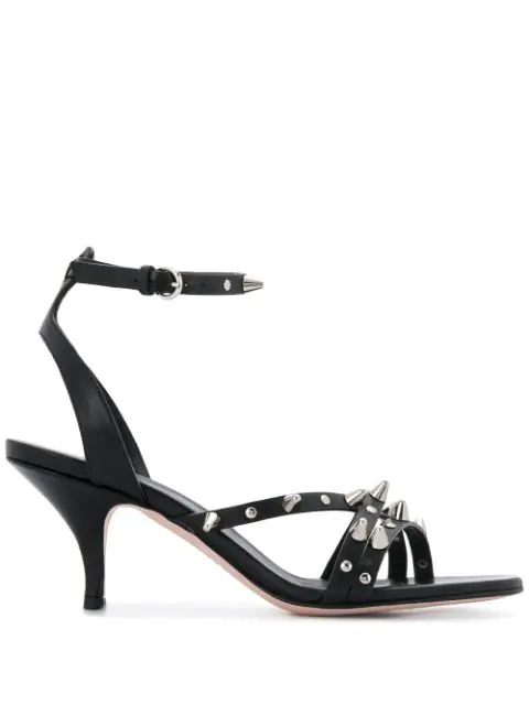 red valentino studded sandals