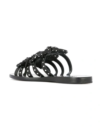 Shop Ancient Greek Sandals Hara Poise Sandals In Black