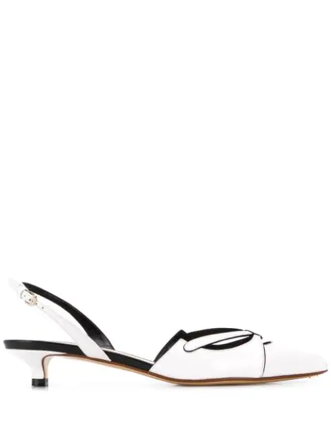 francesco russo slingback pumps