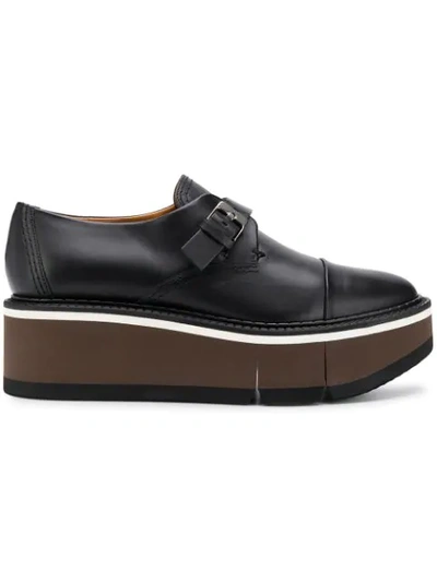 Shop Clergerie Platform Loafers In Black