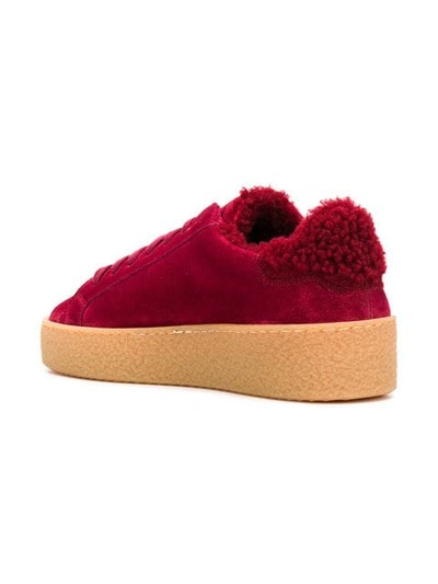 Shop Dsquared2 Low Top Sneakers In Red