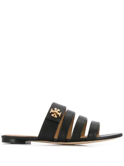 Shop Tory Burch Kira Multi-band Sandals In Black