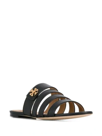 Shop Tory Burch Kira Multi-band Sandals In Black