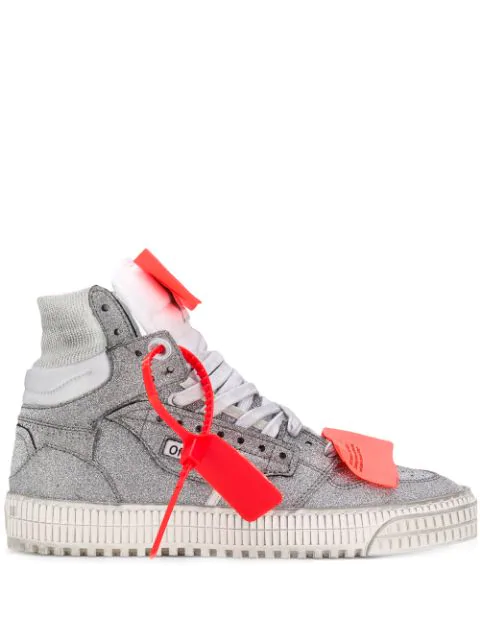 off white glitter high tops