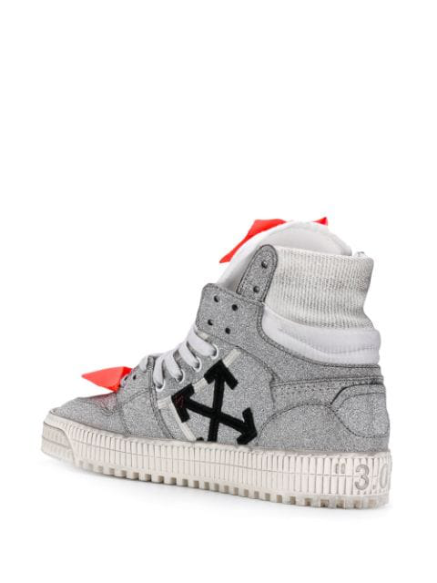 off white glitter high tops