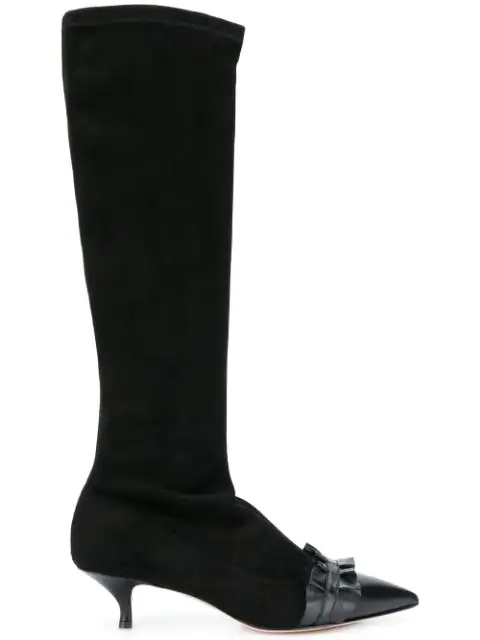 valentino ruffle boots