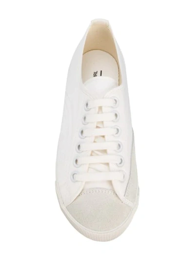 Shop Comme Des Garcons Girl Comme Des Garçons Girl Classic Sneakers - White