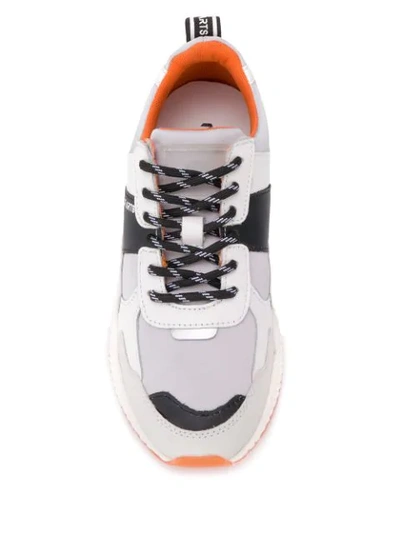 Shop Moa Master Of Arts Low-top Sneakers - White