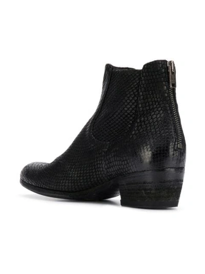 Shop Pantanetti Low Heel Chelsea Boots - Black