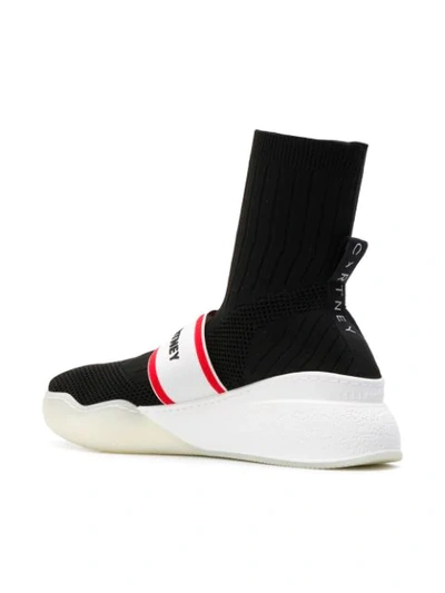 Shop Stella Mccartney 'alta' Sock-sneakers In Black