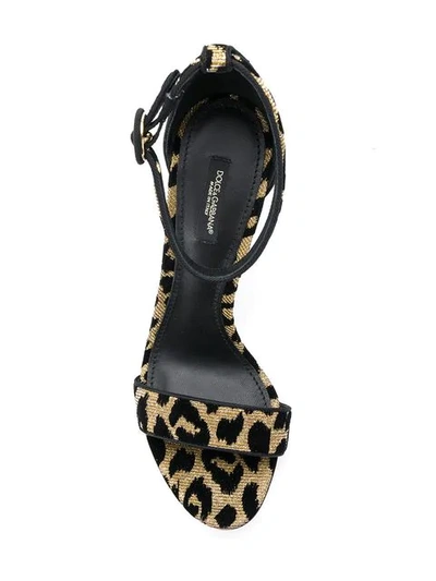 Keira Leopard Print sandals