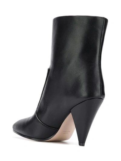 Shop Stuart Weitzman Cone Heel Boots - Black