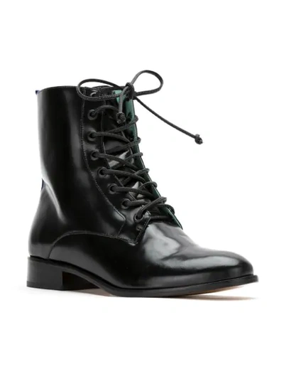 Shop Blue Bird Shoes Stiefel Im Military-look In Black