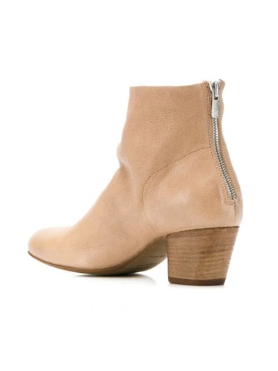 Shop Officine Creative Ankle Boots In Neutrals