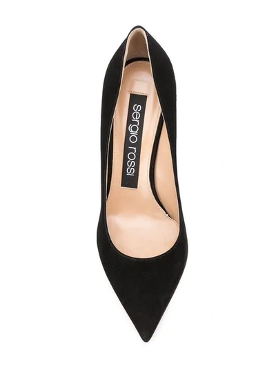 SERGIO ROSSI GODIVA PUMPS - 黑色