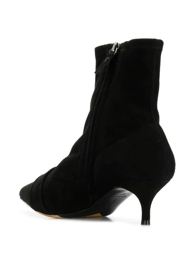 Shop Tabitha Simmons Oscar Embellished Sock Boots In Black