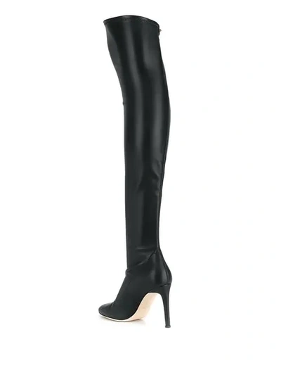 Shop Giuseppe Zanotti Dena Boots In Black