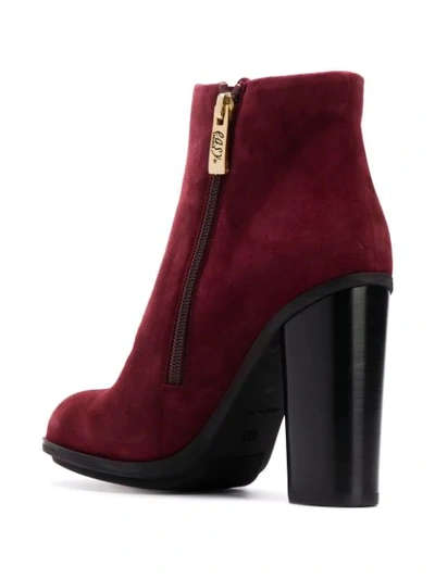 Shop Loriblu Ankle Boots In Red