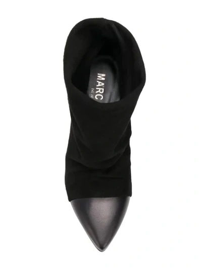 Shop Marc Ellis Ruched Ankle Boots - Black