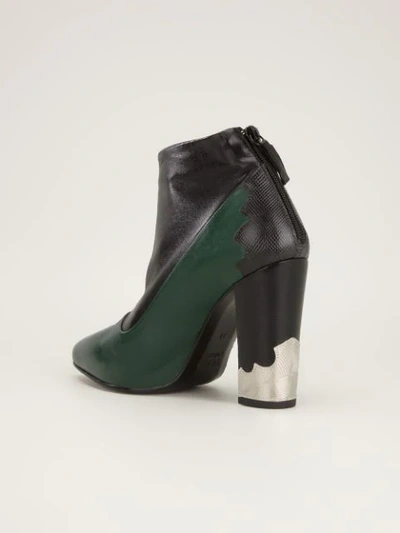 Shop Toga Pointed Toe Ankle Boot In Green