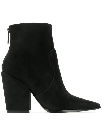 Shop Kendall + Kylie Fire 105 Mm Ankle Boots In Black