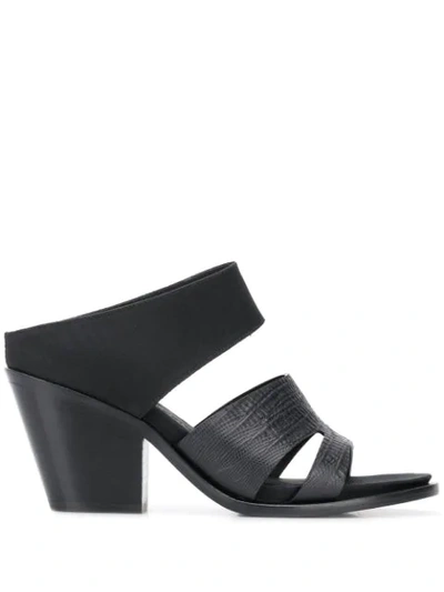 Shop A.f.vandevorst Leather Sandals - Black