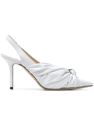 Shop Jimmy Choo Annabell 85 Pumps In White