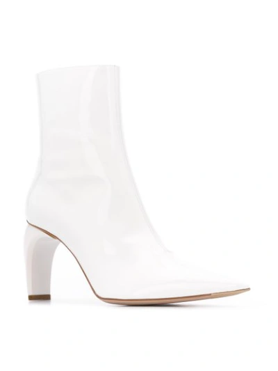 Shop Misbhv Ankle Boots In White