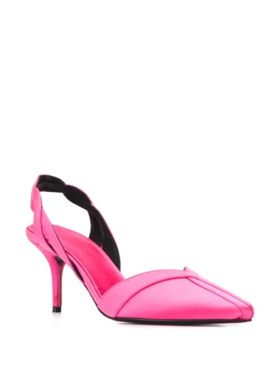 Shop Sonia Rykiel Slingback Sandals - Pink