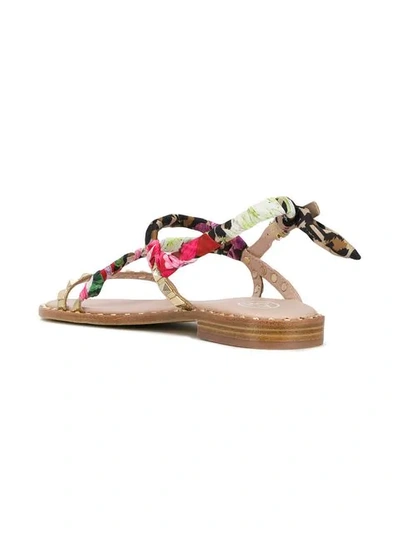 Shop Ash Pattaya Sandals In Pink