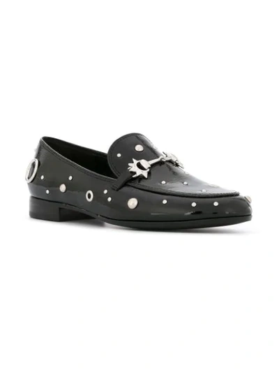 Senso Carly I Studded Loafers In Black
