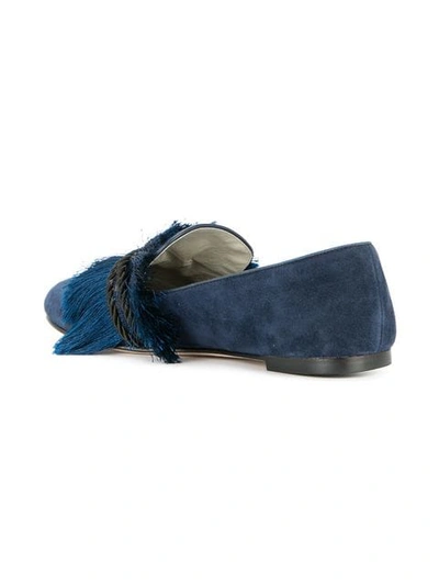 Shop Mara & Mine Cleopatra Slippers In Blue