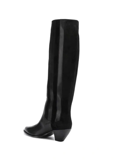 Shop Golden Goose Nebbia High Boots In Black