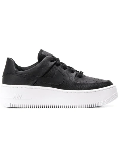 Air Force 1 Sage Low Platform Sneaker In Black | ModeSens