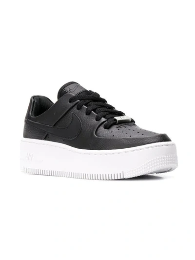 Nike Air Force 1 Sage Low Platform Sneaker In Black | ModeSens