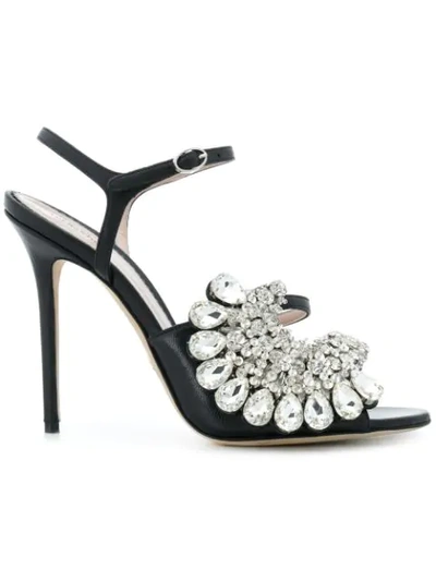 Shop Paula Cademartori Blossom Opulence In Black