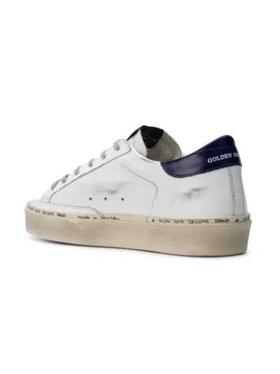 Shop Golden Goose Hi Star Sneakers - White