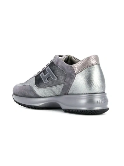 Shop Hogan Low Top Sneakers - Grey